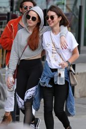 Madelaine Petsch and Adelaide Kane - Stanley Park in Vancouver 07/09/2017