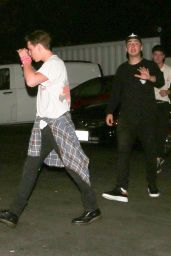 Madison Beer - Night Out With Brooklyn Beckham at Delilah in West Hollywood 07/22/2017