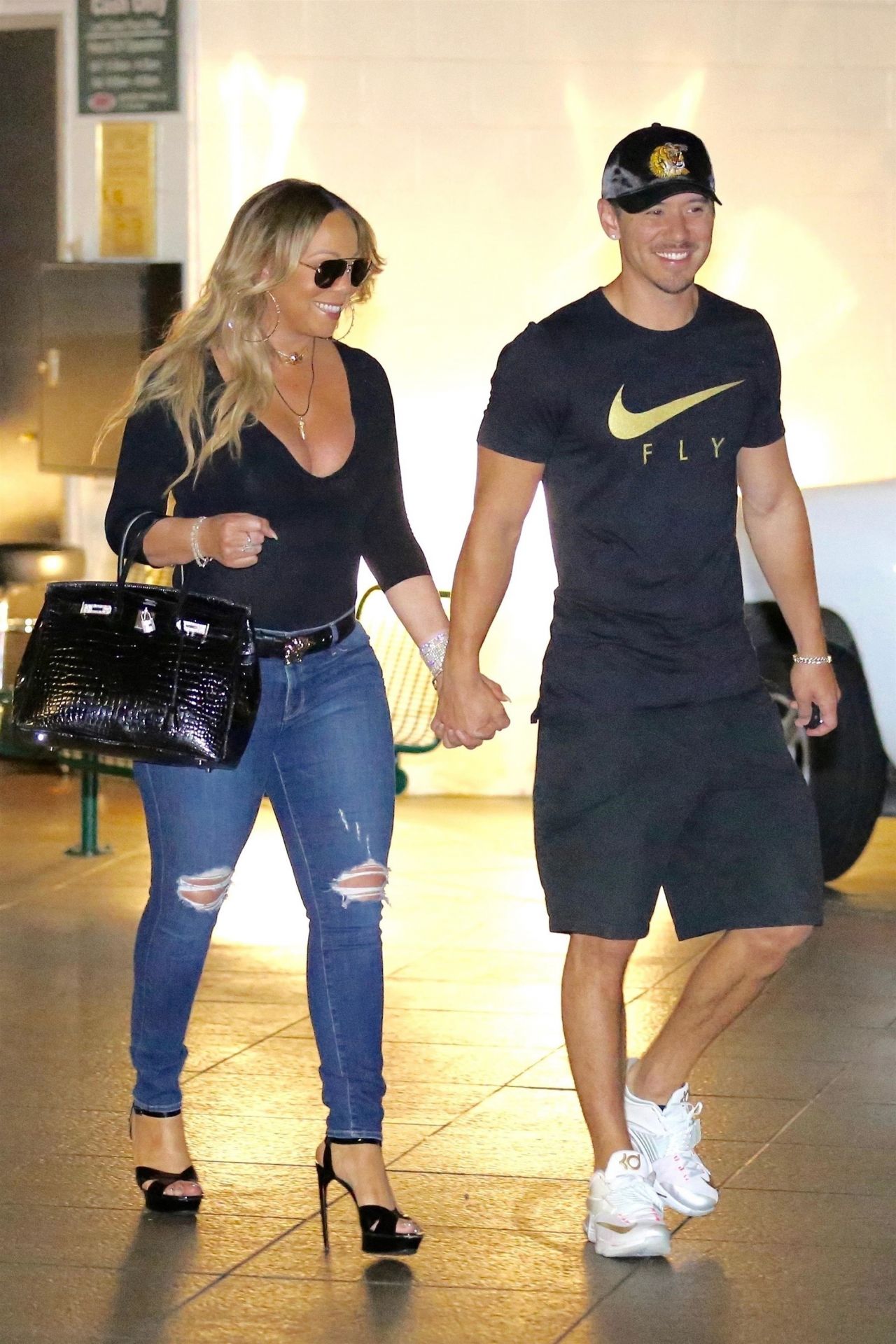 Mariah Carey and Bryan Tanaka in Beverly Hills 07/20/2017 • CelebMafia