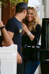 Mariah Carey and Bryan Tanaka in Beverly Hills 07/20/2017