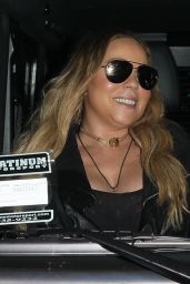 Mariah Carey Night Out Style - Leaving Nobu Restaurant in West Hollywood 07/24/2017