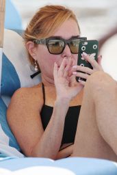 Marysol Patton at the Beach in Miami Beach 07/20/2017