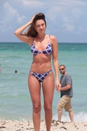 Michelle Fedalto (Brazilian Model) in Bikini - Miami Beach 07/08/2017
