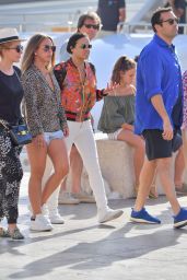 Michelle Rodriguez - Out in St Tropez 07/08/2017