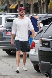 Miley Cyrus and Liam Hemsworth in Malibu 07/16/2017