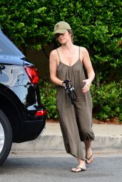 Minka Kelly at the Dog Park in West Hollywood 07/18/2017