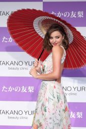 Miranda Kerr - Promotes "Takano Yuri" Beauty Clinic in Tokyo, Japan 07/11/2017