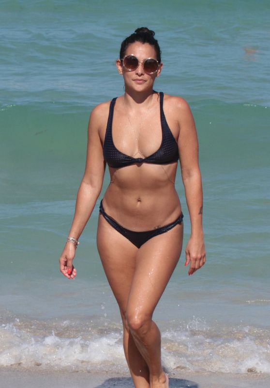 Natalie Martinez in a Bikini - Miami Beach 07/14/2017