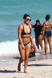 Natalie Martinez in a Bikini - Miami Beach 07/14/2017