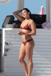 Natalie Martinez Shows Off Her Bikini Body - Miami Beach 07/05/2017