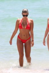 Natasha Oakley in Bikini - Miami Beach 07/18/2017