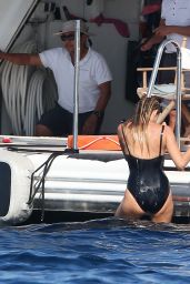 Natasha Poly on a Yacht in Saint-Tropez 07/26/2017
