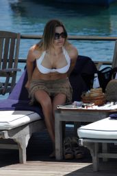 Nicole Kimpel in Bikini - Ischia, Italy 07/13/2017