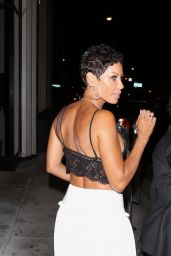 Nicole Murphy - Leaving Catch Restaurant in West Hollywood 07/28/2017