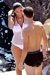 Nicole Scherzinger in Swimsuit - Summer Holiday in Capri, Italy 07/20/2017