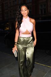 Nicole Scherzinger Night Out Style - Mayfair, London 07/07/2017
