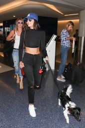 Nina Dobrev at LAX Airport in LA 07/19/2017