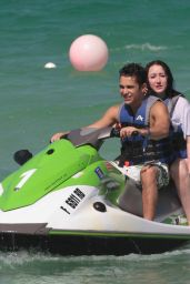 Noah Cyrus - Riding the Waves on a Jet Ski in Miami Beach 07/15/2017