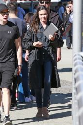 Odette Annable - Out in Vancouver 07/16/2017