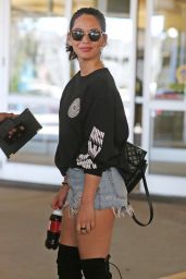 Olivia Munn - Arrives Back into Vancouver 07/23/2017
