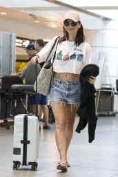 Olivia Munn at Airport in Toronto 07/06/2017