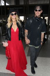 Paris Hilton - LAX airport in Los Angeles 06/30/2017