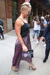 Pink - Leaving Her Hotel in NYC 07/11/2017