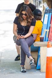Priyanka Chopra - "A Kid Like Jake" Filming in Brookyn in NYC 07/09/2017