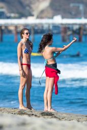 Rachel McCord and Kirra Kehoe in Their Bikinis in Malibu 07/02/2017