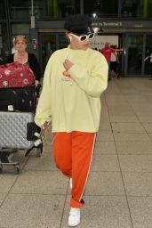 Rita Ora - Arriving at Heathrow Airport in London, England 07/09/2017