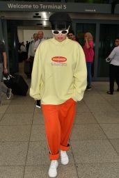 Rita Ora - Arriving at Heathrow Airport in London, England 07/09/2017