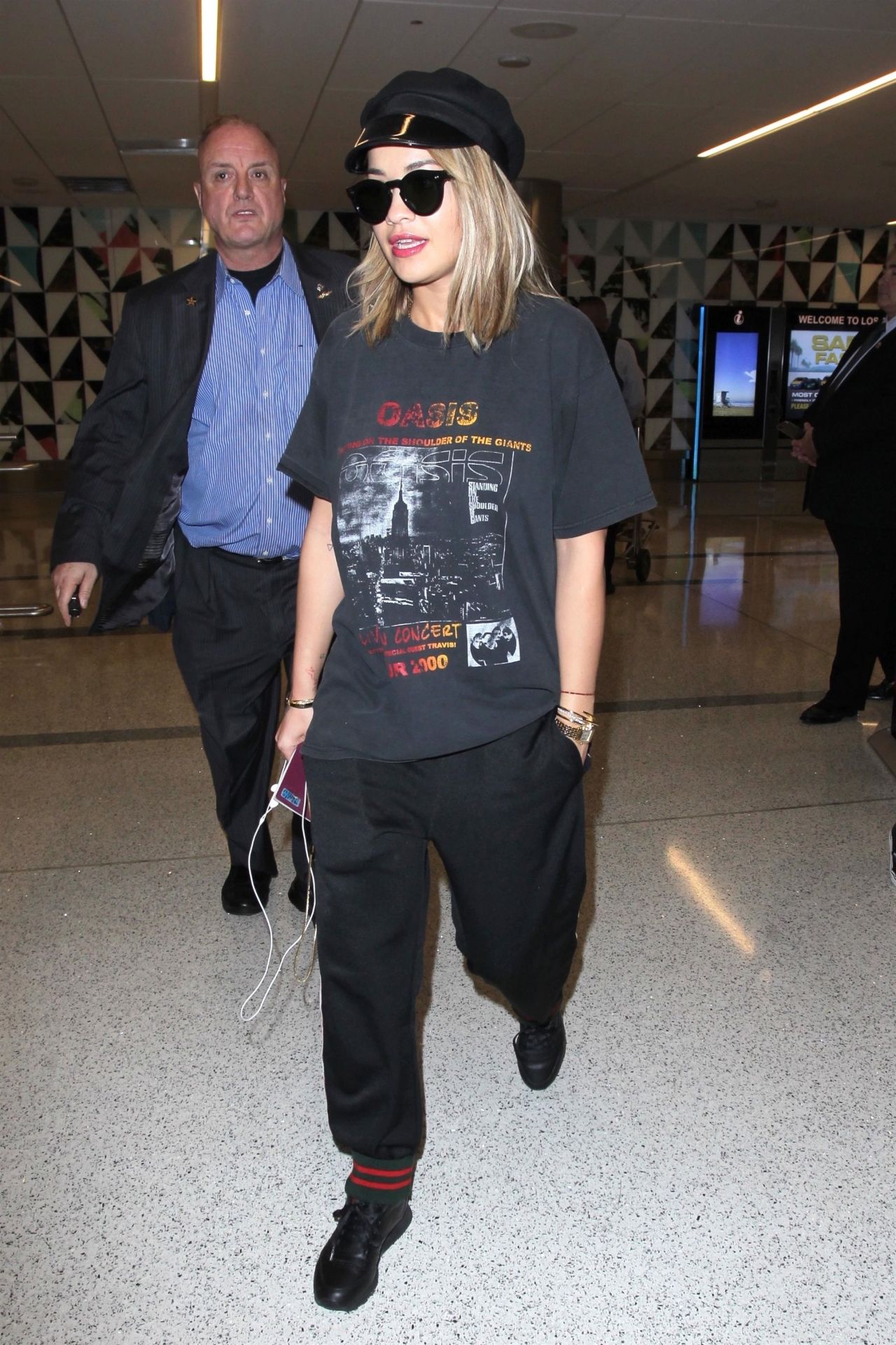 Rita Ora Casual Style -LAX Airport 07/11/2017 • CelebMafia