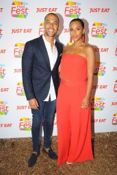 Rochelle Humes – Just Eat Food Fest at The Red Market in Shoreditch, London 07/13/2017