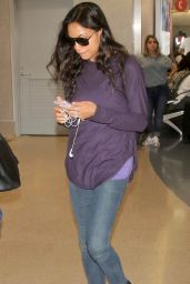 Rosario Dawson at LAX International Airport in LA 07/21/2017