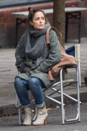 Rose Byrne - Filming "Juliet, Naked" in West London 07/23/2017