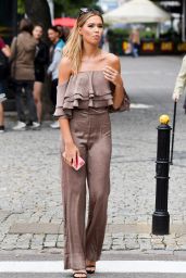 Sandra Kubicka - Out in Warsaw 08/07/2017