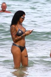 Shanna Kress Hot in Bikini - Beach in Miami 07/26/2017