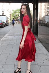 Sofia Carson at "Good Day New York" Studios in NYC 07/20/2017