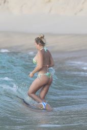 Solfia Balbi (Luis Suarez Wife) in Bikini - Enjoying a Beach Day in St Barts 07/03/2017
