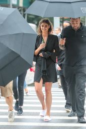 Taylor Marie Hill - Arrives on a Set of Michael Kors Photoshoot in NYC 07/14/2017