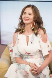 Trinny Woodall Appeared on This Morning TV Show in London, UK 07/13/2017