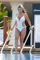 Tyne-Lexy Clarson in a Swimsuit on Holiday in Bodrum, Turkey 07/10/2017