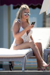 Tyne-Lexy Clarson in a Swimsuit on Holiday in Bodrum, Turkey 07/10/2017