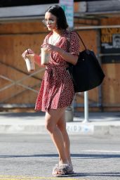 Vanessa Hudgens - Doubles Up on Her Caffeine Fix in LA 07/21/2017