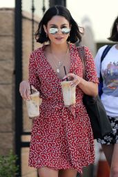 Vanessa Hudgens - Doubles Up on Her Caffeine Fix in LA 07/21/2017