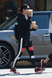 Vanessa Hudgens in Spandex - Heading to the Gym in LA 07/06/2017