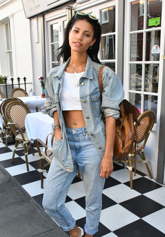 Vick Hope – egaliTEE Launch in London 07/25/2017