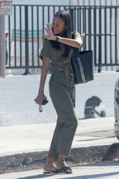 Zoe Saldana - Out in Los Angeles 07/02/2017