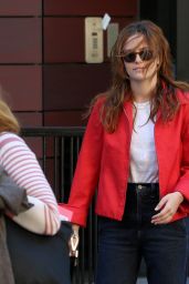 Zoey Deutch and Her Mother Lea Thompson in Greenwich Village in NYC 07/09/2017