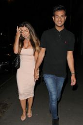 Abigail Clarke and Junaid Ahmed - Night Out in London 08/12/2017